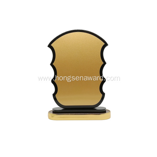 Stock Souvenir Wooden award plaque frame trophy